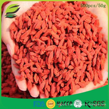 Ningxia goji Beere Preis Chinesische natürliche Beere Goji Wolfberry Mispel Lycium barbarum L Samen